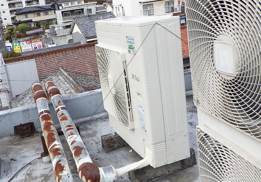 名古屋市某介護支援事業所 エアコン 更新工事